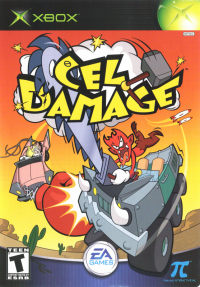 Cel Damage Xbox US box art